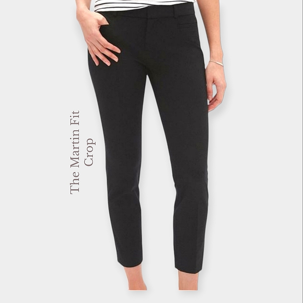 Banana Republic The Martin Crop Stretch Trouser Pant